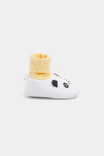 
                        
                          Load image into Gallery viewer, Mothercare Panda Sock-Top Baby Booties
                        
                      