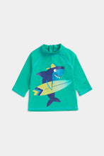 
                        
                          Load image into Gallery viewer, Mothercare Shark Rash Vest
                        
                      