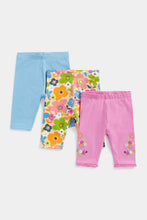 
                        
                          將圖片載入圖庫檢視器 Mothercare Flower Festival Cropped Leggings - 3 Pack
                        
                      