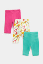 
                        
                          Load image into Gallery viewer, Mothercare Tropical Cropped Leggings
                        
                      