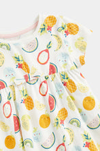 
                        
                          Load image into Gallery viewer, Mothercare Fruit Jersey Dress
                        
                      