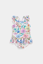 
                        
                          Load image into Gallery viewer, Mothercare Floral Frill Swimsuit
                        
                      