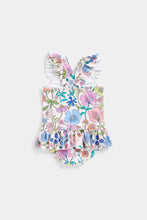 
                        
                          Load image into Gallery viewer, Mothercare Floral Frill Swimsuit
                        
                      