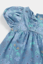 
                        
                          將圖片載入圖庫檢視器 Mothercare Floral Denim Dress
                        
                      