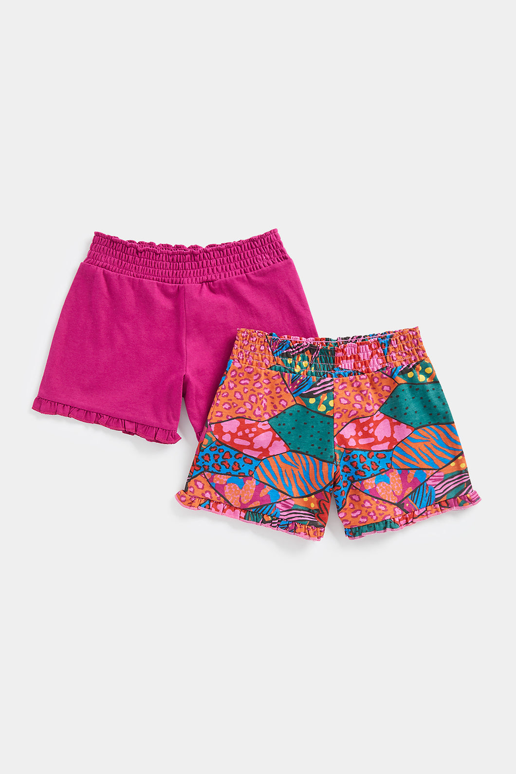 Mothercare Abstract Paradise Jersey Shorts - 2 Pack