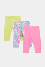 
                        
                          將圖片載入圖庫檢視器 Mothercare Cropped Leggings - 3 Pack
                        
                      