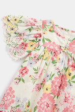 
                        
                          Load image into Gallery viewer, Mothercare Floral Broderie Tiered Dress
                        
                      
