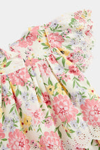 
                        
                          Load image into Gallery viewer, Mothercare Floral Broderie Tiered Dress
                        
                      