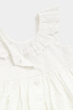 
                        
                          將圖片載入圖庫檢視器 Mothercare White Broderie Dress And Knickers
                        
                      