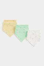 
                        
                          Load image into Gallery viewer, Mothercare Printed Muslin Dribbler Bibs - 3 Pack
                        
                      