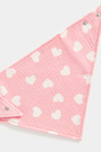 
                        
                          將圖片載入圖庫檢視器 Mothercare Pink Hearts Muslin Dribbler Bibs - 3 Pack
                        
                      