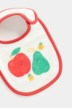 
                        
                          Load image into Gallery viewer, Mothercare Fun Fruits Newborn Bibs - 3 Pack
                        
                      