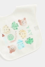 
                        
                          Load image into Gallery viewer, Mothercare Soft Bear Doodle Toddler Bibs - 3 Pack
                        
                      