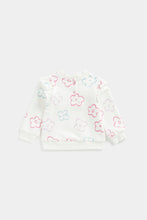
                        
                          Load image into Gallery viewer, Mothercare White Cute Sweat Top
                        
                      