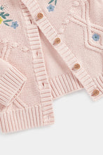 
                        
                          將圖片載入圖庫檢視器 Mothercare Pink Cable Knitted Cardigan
                        
                      