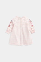 
                        
                          Load image into Gallery viewer, Mothercare Pink Check Smocked Dress
                        
                      