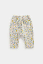
                        
                          Load image into Gallery viewer, Mothercare Cream Floral Joggers
                        
                      