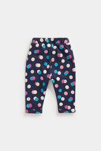 
                        
                          Load image into Gallery viewer, Mothercare Navy Spot Joggers
                        
                      
