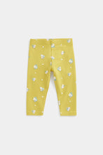 
                        
                          Load image into Gallery viewer, Mothercare Yellow Floral Leggings
                        
                      