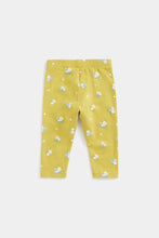 
                        
                          Load image into Gallery viewer, Mothercare Yellow Floral Leggings
                        
                      