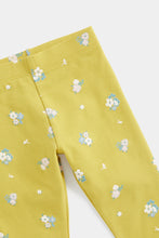 
                        
                          Load image into Gallery viewer, Mothercare Yellow Floral Leggings
                        
                      