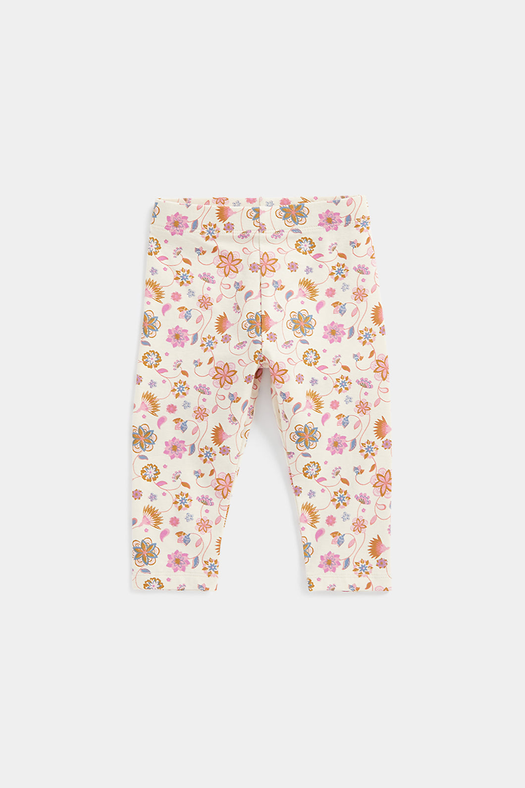 Mothercare Cream Floral Leggings