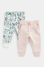 
                        
                          Load image into Gallery viewer, Mothercare Pink and Floral Joggers - 2 Pack
                        
                      