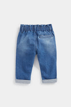 
                        
                          Load image into Gallery viewer, Mothercare Paperbag Denim Jeans
                        
                      