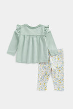 
                        
                          Load image into Gallery viewer, Mothercare Green T-Shirt and Leggings Set
                        
                      
