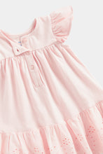 
                        
                          Load image into Gallery viewer, Mothercare Pink Dress and Leggings Set
                        
                      
