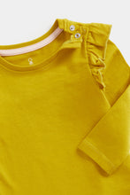 
                        
                          Load image into Gallery viewer, Mothercare Denim Pinny Dress and T-Shirt Set
                        
                      