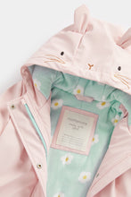 
                        
                          Load image into Gallery viewer, Mothercare Pink Bunny Rain Mac Coat
                        
                      