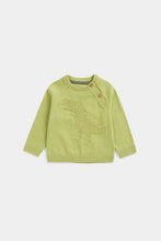 
                        
                          Load image into Gallery viewer, Mothercare Green Dinosaur Knitted Jumper
                        
                      