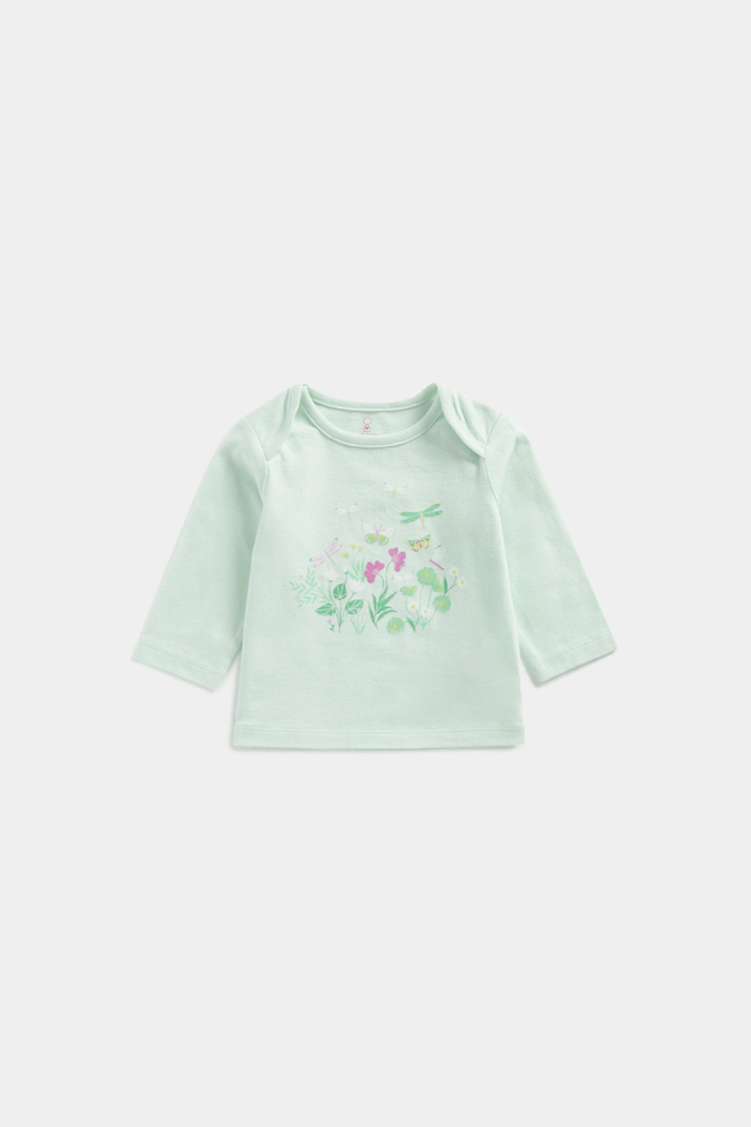 Mothercare Green Nature Long-Sleeved T-Shirt