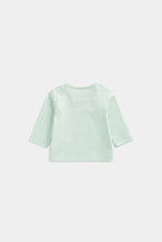 
                        
                          Load image into Gallery viewer, Mothercare Green Nature Long-Sleeved T-Shirt
                        
                      