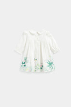 
                        
                          Load image into Gallery viewer, Mothercare White Occasion Dress and Tights Set
                        
                      