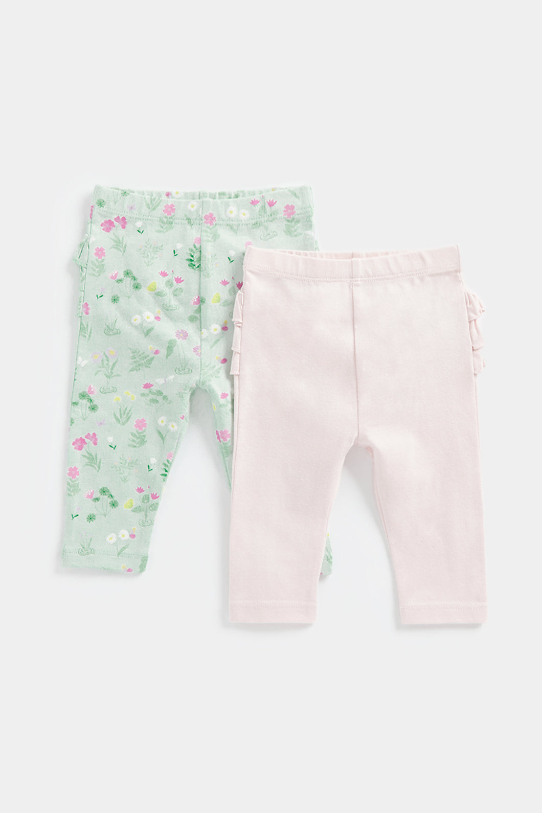 Mothercare Frilly Leggings - 2 Pack