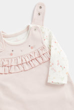
                        
                          Load image into Gallery viewer, Mothercare My First Pink Mouse Dungarees and Bodysuit Set
                        
                      
