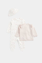 
                        
                          Load image into Gallery viewer, Mothercare My First All-in-One, Cardigan and Hat Set
                        
                      