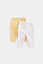 
                        
                          Load image into Gallery viewer, Mothercare Daisy Leggings - 2 Pack
                        
                      