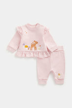 
                        
                          Load image into Gallery viewer, Mothercare Pink DeerJog Set
                        
                      