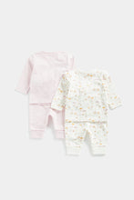 
                        
                          Load image into Gallery viewer, Mothercare Pink and Cream Tops and Joggers - 4 Piece
                        
                      