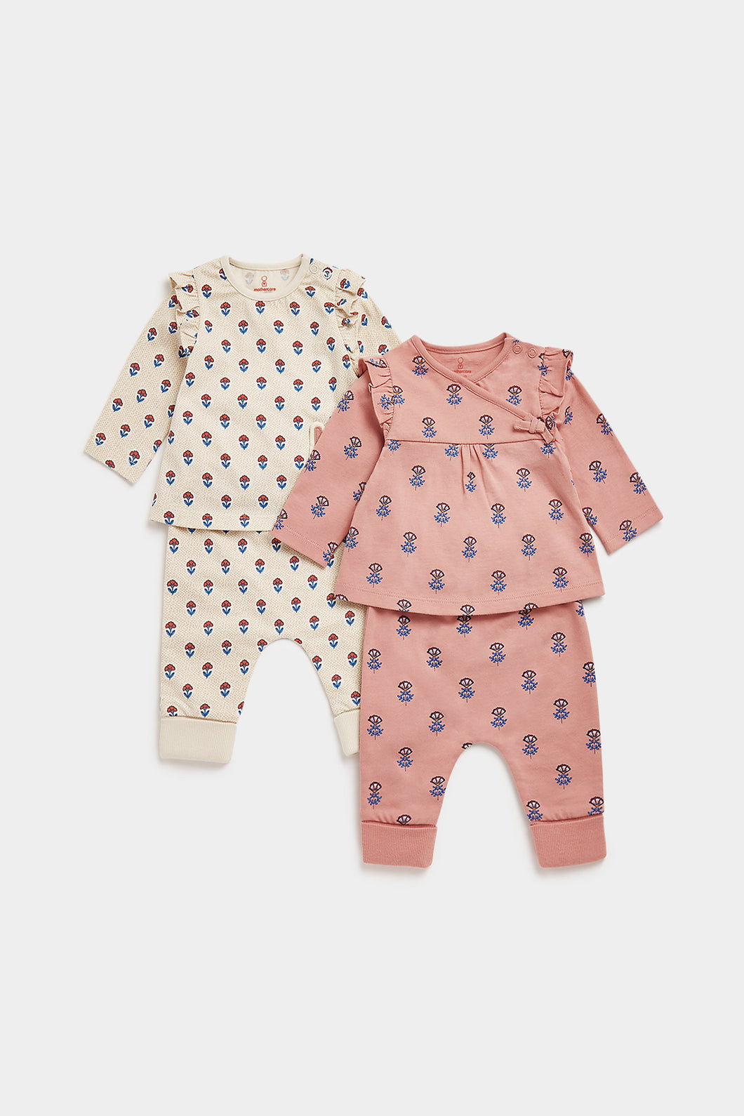 Mothercare Floral Tops and Joggers - 4 Piece