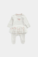 
                        
                          Load image into Gallery viewer, Mothercare Embroidered Tutu All-in-One
                        
                      