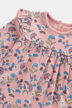 
                        
                          Load image into Gallery viewer, Mothercare Floral Frill Romper Dress
                        
                      