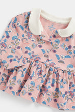 
                        
                          Load image into Gallery viewer, Mothercare Pink Floral Top and Leggings Set
                        
                      