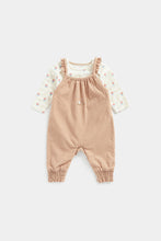 
                        
                          Load image into Gallery viewer, Mothercare Cord Dungarees and Bodysuit Set
                        
                      