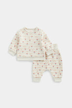 
                        
                          Load image into Gallery viewer, Mothercare Floral Quilted Jog Set
                        
                      