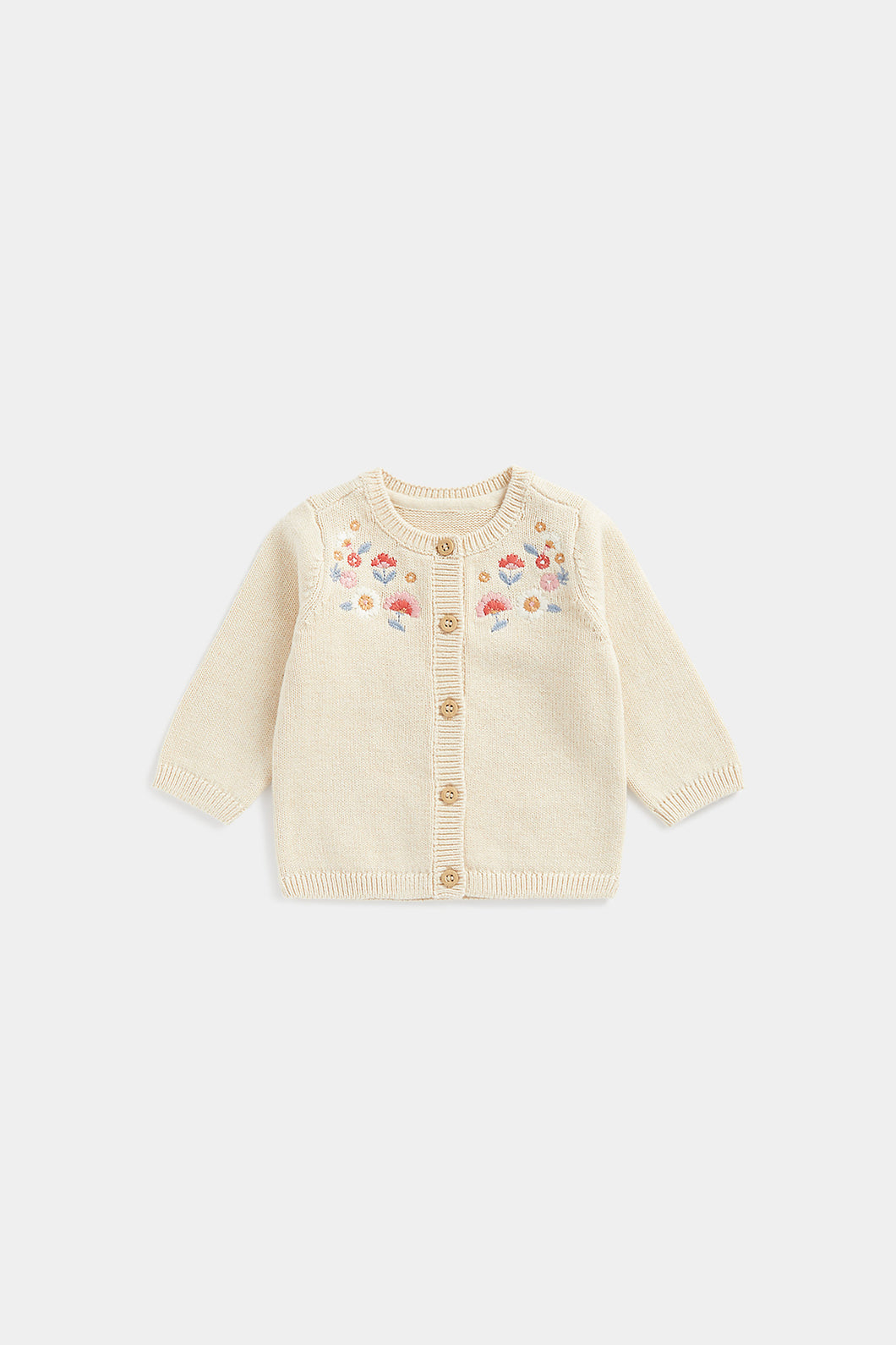 Mothercare Floral Knitted Cardigan