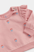 
                        
                          Load image into Gallery viewer, Mothercare Pink Sweat Top and Jogger  Set
                        
                      